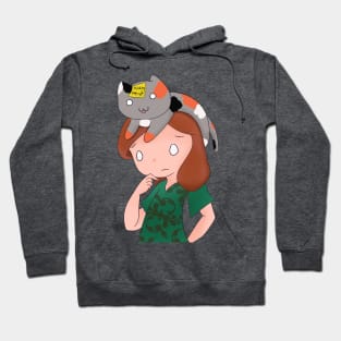 "I've got my thinking cat on." Hoodie